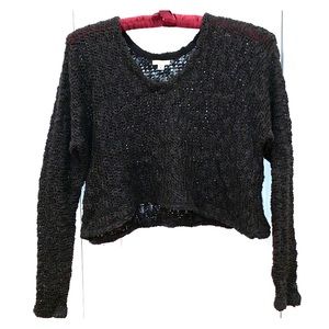 Ecoté | Knitted Crop Top Sweater